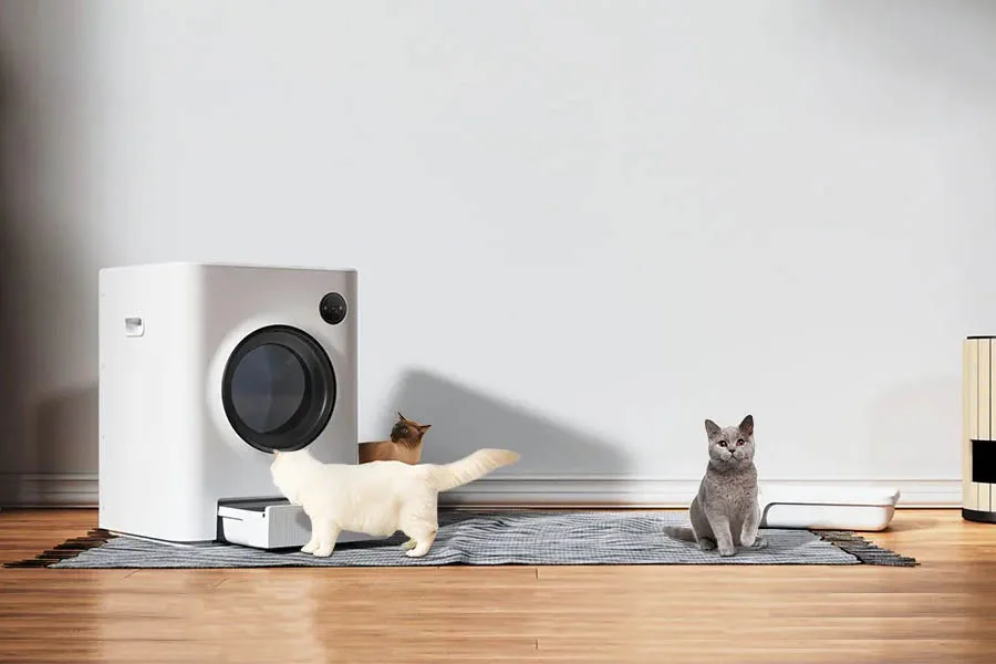 easy clean litter box