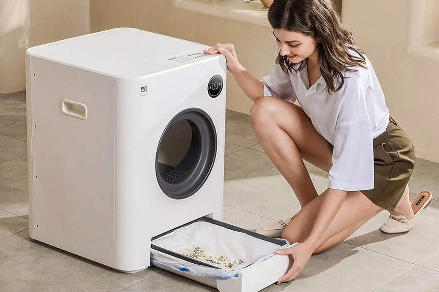 self cleaning cat litter boxes for multiple cats